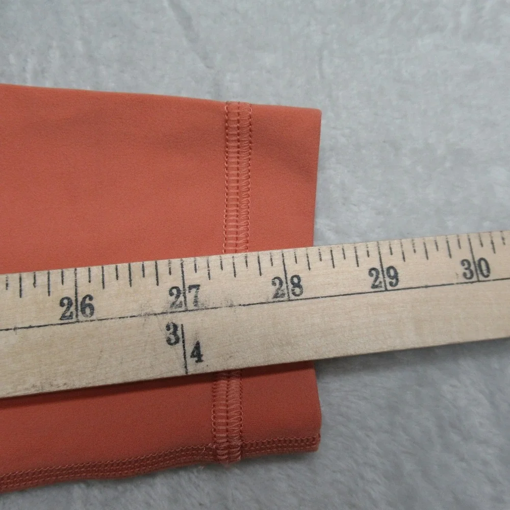 Lululemon Pants Womens 6 Red‎ Align High Rise Wrap Waist Leggings Stretch Yoga
